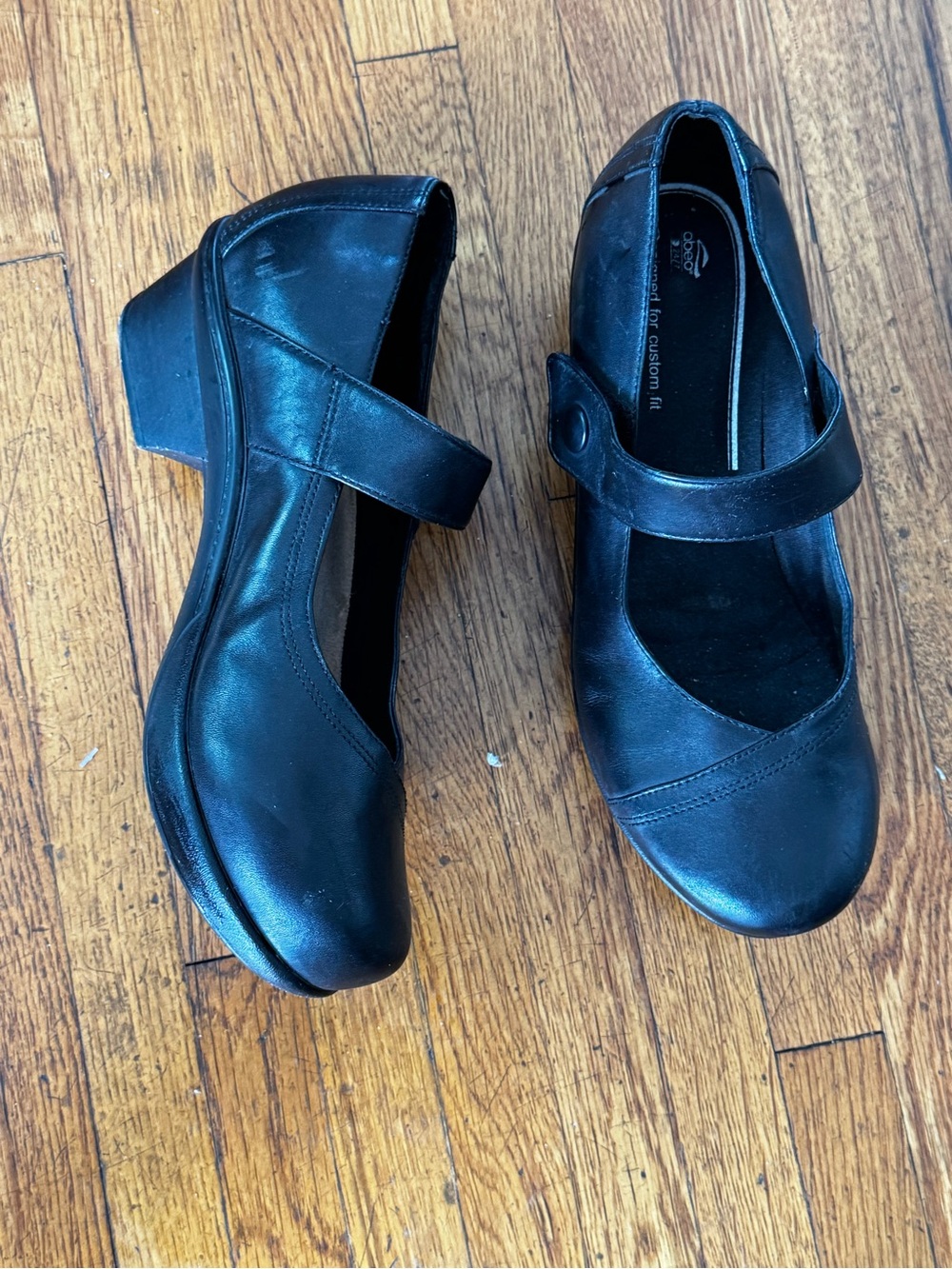 Women’s Dansko Black Mary Jane Block Heel Shoes